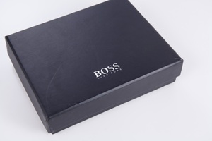 Hộp Đen Với Bạc Lá Sang Trọng Hộp Đen Với Bên Trong In Ấn Quần Áo Bao Bì Hộp Với Kim Loại Dây Giày - Product Image 2