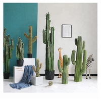 Arbre désert vert de grande taille 125cm, Cactus à canon artificiel, plantes à vendre, nouveauté