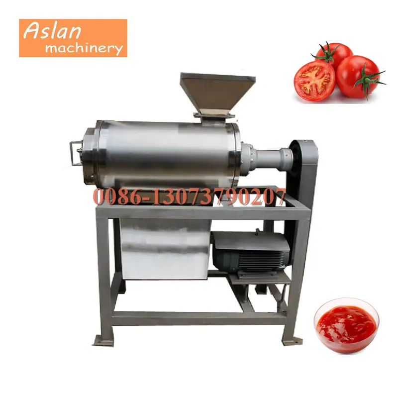 tomato pulp extractor/tomato fruit juicer machine/fruit puree pulp machine