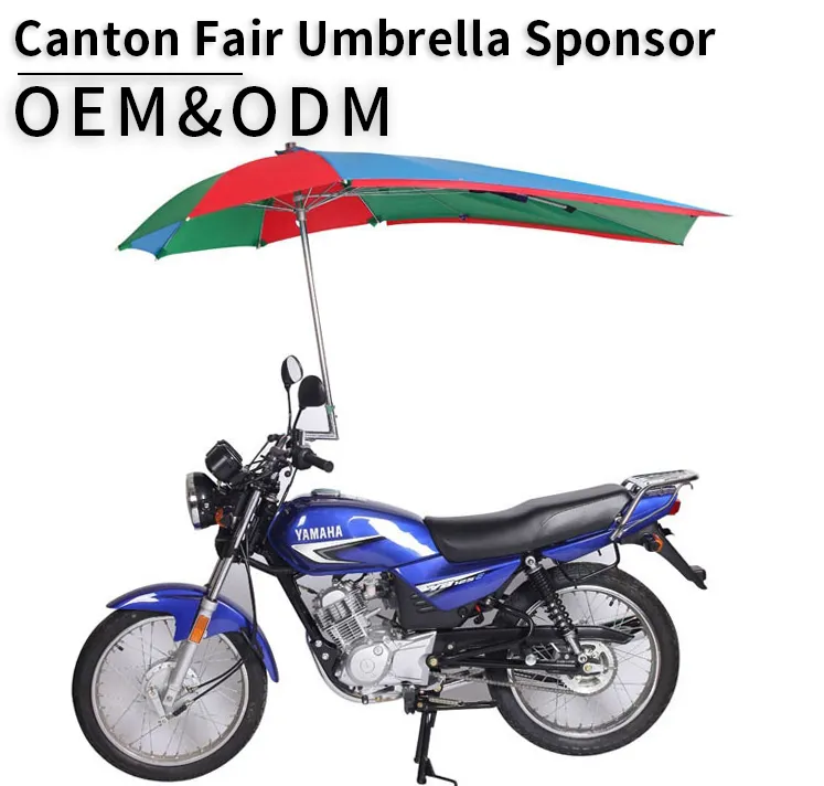 Sombrillas Para Payung Động Cơ Paraguas Moto De La Bicicleta Nylon Vải Windproof Xe Máy Ô