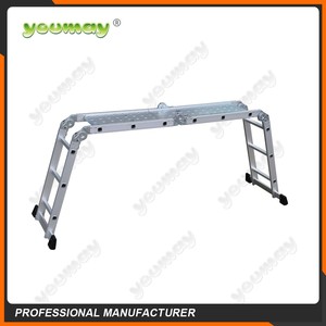 Ventas calientes EN131 aluminio multi puepose <span class=keywords><strong>escalera</strong></span> AM0116D/pies de goma para escaleras/pies para escaleras/<span class=keywords><strong>Lidl</strong></span> - Product Image 2