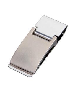 कस्टम लोगो प्लेटिंग स्टेनलेस स्टील धातु मनी क्लिप - Product Image 5