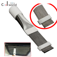 Peigne à ailettes CT-352 pour climatiseur, outil de redressage et de nettoyage des lames de refroidissement, redresseur d'ailettes en acier inoxydable