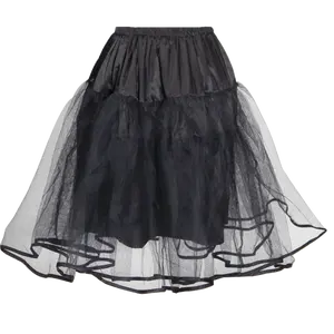 Falda con tutú y falda hasta la rodilla, diseño novedoso