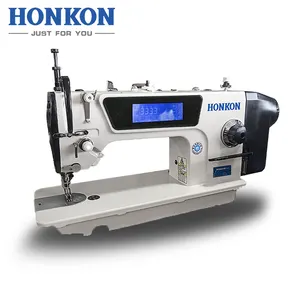 HONKON HK-5490-D3 üst ve alt besleme bilgisayar yüksek hızlı senkron endüstriyel dikiş DİKİŞ MAKİNESİ 33.5/46KG DBX1 9 #-18 #