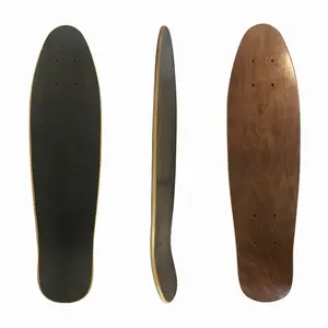 Özel 23 inç karbon fiber akçaağaç kaykay güverte mini cruiser komple