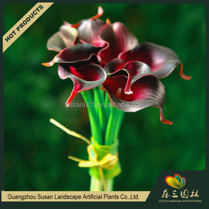 Fabricación wholesle real touch calla Lily flor artificial flor del <span class=keywords><strong>lirio</strong></span> de la decoración del hogar - Product Image 5