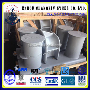 Cubierta Del Muelle de <span class=keywords><strong>Amarre</strong></span> <span class=keywords><strong>marina</strong></span> JIS F 2001-1990 Bolardo Doble Bolardo Bita - Product Image 1
