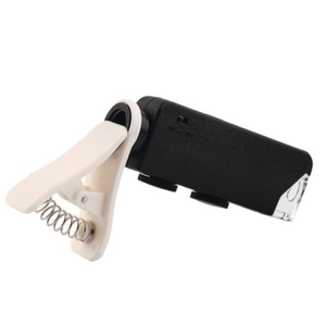 범용 클립형 보석 확대경 60-100X 돋보기 조정 가능한 휴대 전화 전자 LED 현미경 - Product Image 1