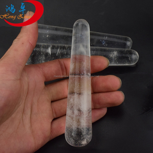 Bleu Point Lapis Gros Cristal Baguettes Yoni Guérison Baguettes De Massage À Vendre - Product Image 4