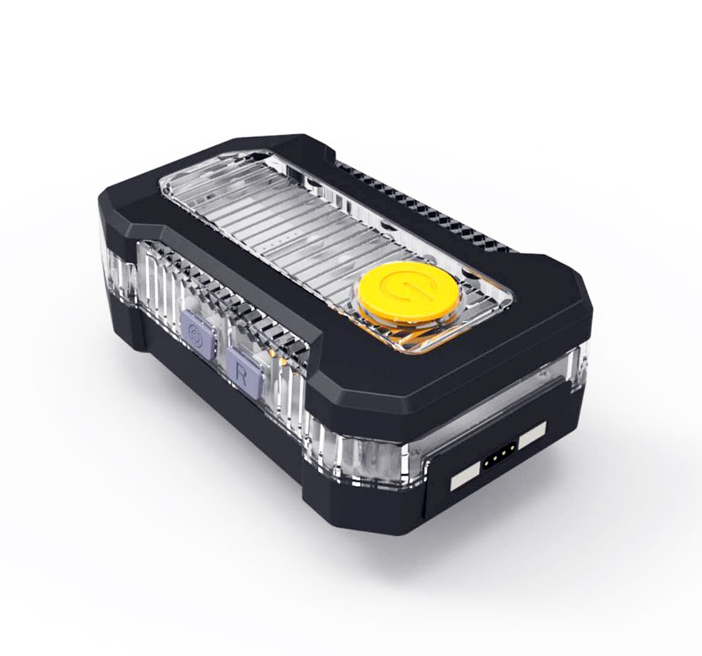 Профессиональный индивидуальный Тактический IP67 водонепроницаемый магнитный заряжающий пульт дистанционного управления SOS светильник для чтения патрульный наплечный светильник