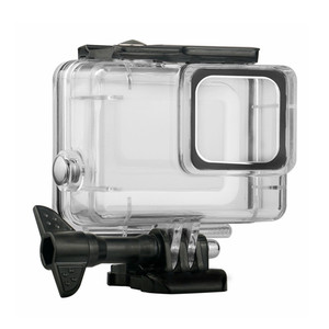 Coque étanche de plongée pour <span class=keywords><strong>Hero</strong></span> <span class=keywords><strong>7</strong></span> Argent/Blanc Coque de protection sous-marine 30M pour caméra d'action <span class=keywords><strong>GoPro</strong></span> Accessoires OEM Bienvenue - Product Image 3