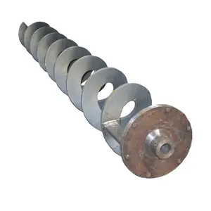Stainless steel screw conveyor blade shaftless sectional screw flight