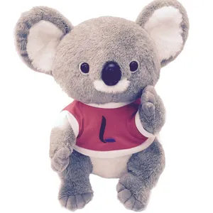 Custom Koala Soft Toy Grey Plush Koala Bear