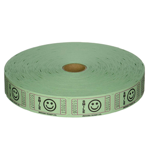 Calidad Superior rojo de papel de color chArcade juego redención boleto de la rifa - Product Image 6