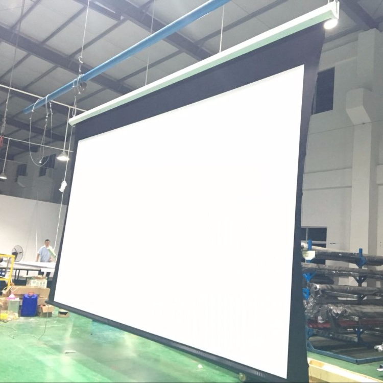 Проекционный экран 400 дюйма для кинотеатра