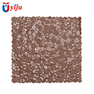 YIJU Good Quality <strong>Baby</strong> <strong>Bath</strong> <strong>Mat</strong> PVC <strong>Non</strong> <strong>Slip</strong> with Geometric Pattern and Minimalist Design - Product Image 1