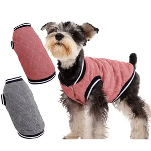 סיטונאי מעצב מותאם אישית אופנה רך סיבי בד Ropa Perros Invierno יוקרה חורף כלב בגדי Ropa Para Perros