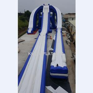 Toboganes acuáticos inflables del <span class=keywords><strong>precio</strong></span> de fábrica de China Tobogán triple inflable <span class=keywords><strong>gigante</strong></span> comercial - Product Image 6