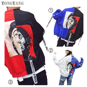TONGYANG 2018 <strong>Spring</strong> Autumn Bomber <strong>Jacket</strong> <strong>Women</strong> Men Couple Coat Casual Thin Outerwear Hip Hop Bomber <strong>Jacket</strong> - Product Image 3