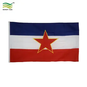 थोक राष्ट्रीय पॉलिएस्टर 3x5 फीट यूगोस्लाविया ध्वज