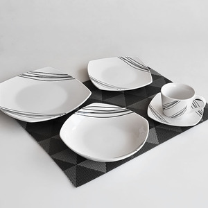 <span class=keywords><strong>20</strong></span> Miếng Sứ Hình Vuông Ăn Tối Với In Decal - Product Image 5