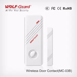 卸売 ドアセンサーホームセキュリティシステム-MC03Bドアセンサースイッチ磁気ドアコンタクトウィンドウエントリーアラームWolfGuard007M2EGSMホームセキュリティアラームシステム