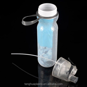 De doble pared con aislamiento PE plástico botella de <span class=keywords><strong>agua</strong></span> rociador de la niebla - Product Image 3