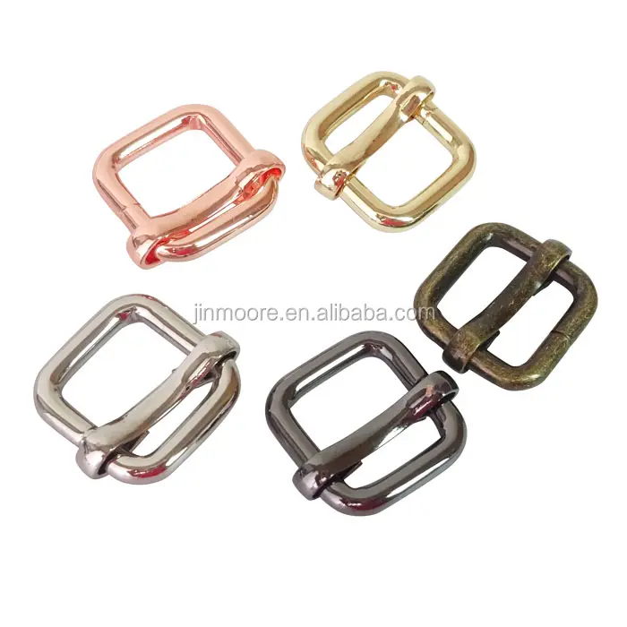 5 Colors Hanging Plated Metal Triglide Slider Buckle Ring For Bag