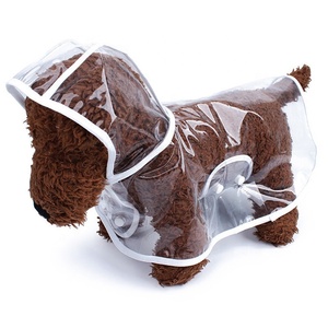 Uxury-chubasquero impermeable transparente <span class=keywords><strong>para</strong></span> perro, chaqueta impermeable transparente <span class=keywords><strong>para</strong></span> centro comercial, edium - Product Image 6
