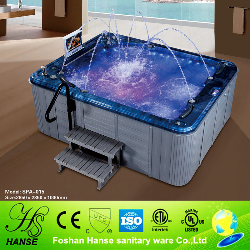 Кгт SAP-015 НОВЫЙ открытый джакузи/гидромассажная ванна шанхай/aquarius spa