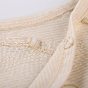 Nuovo arrivo design cotone organico enfant vestiti appena nati pagliaccetto del bambino - Product Image 5