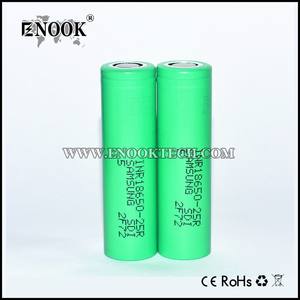 18650 heißer verkauf 2500 mah 20A samsung 25r dampf batterie auf verkauf - Product Image 1