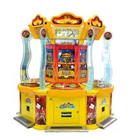 Coin Operated Arcade Amusement Lottery Ticket Coin Pusher Game Machine