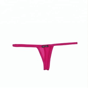 2018 nueva llegada MENSSEXI marca Micro Nylon Unisex t-back tangas Sexy hombres ropa interior Cuecas transparente - Product Image 6