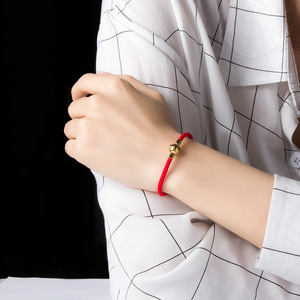 Pulsera de Cuerda Roja de la Suerte para Parejas, Diseño Simple y Personalizado, Trenzada a Mano, Diseño Original de <span class=keywords><strong>Sagitario</strong></span>, Joyería de Cuerda Roja de la Suerte - Product Image 4
