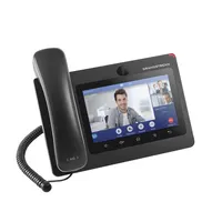 7 дюймов сенсорный экран пластиковая рамка умный IP вилла видео-телефон двери внутренной связи, высокое качество Grandstream GXV3370