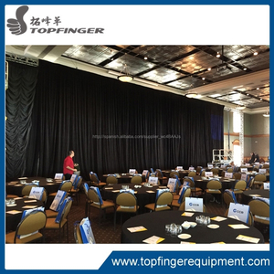Tfr 2014 popular telescopic aluminum pipeline and Draped with fund curtain - Product Image 6