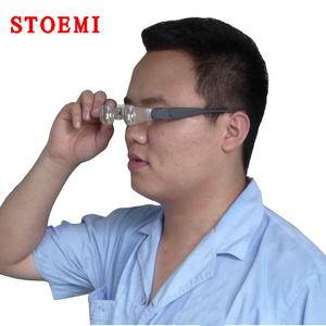 स्टोमी 8105 समायोज्य pmma कम दृष्टि आवर्धक ग्लास/टीवी स्क्रीन मैग्निफायर 20 मिमी लेंस व्यास 3 मीटर दूरी के लिए कार्य दूरी - Product Image 4