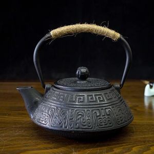 Vintage Handmade Japanese <strong>Cast</strong> <strong>Iron</strong> Teapot <strong>Tea</strong> <strong>Kettle</strong> - Product Image 3