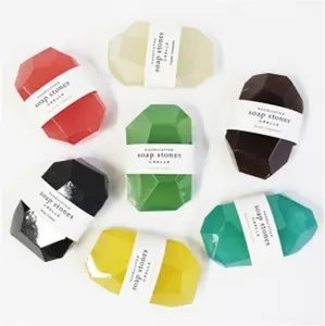 soap stone in stone shape or soap with stone inside OEM