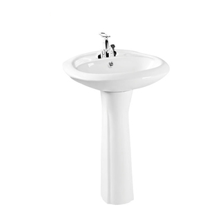 Usine vente directe de haute qualité pas cher prix en céramique salle de bains <span class=keywords><strong>lavabo</strong></span> <span class=keywords><strong>sur</strong></span> <span class=keywords><strong>pied</strong></span> - Product Image 4