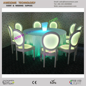 mesas y sillas iluminadas <span class=keywords><strong>para</strong></span> bodas/fiesta/<span class=keywords><strong>eventos</strong></span>/salón/barras - Product Image 6