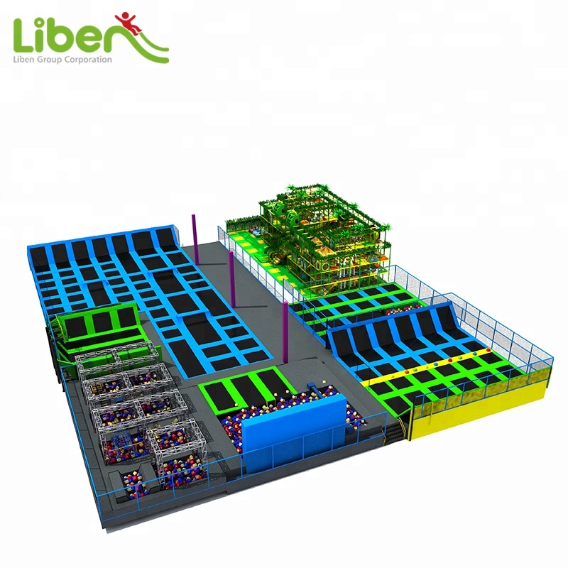 Liben Коммерческая мягкая детская крытая игровая площадка Mcdonalds оборудование батут парк для продажи