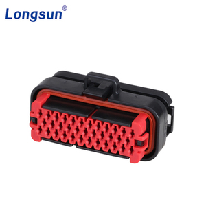 Connettore Elettrico Impermeabile Ampseal 40040-35Y-<span class=keywords><strong>2</strong></span> a <span class=keywords><strong>35</strong></span> Pin per Auto, Alloggiamento PBT Nero per Terminale Femmina ECU - Product Image 1