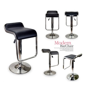 Chaise pivotante avec dossier réglable en <span class=keywords><strong>hauteur</strong></span>, chaise <span class=keywords><strong>de</strong></span> salle à manger en acier inoxydable, cuir PU, réception pour cuisine, salle à manger - Product Image 6