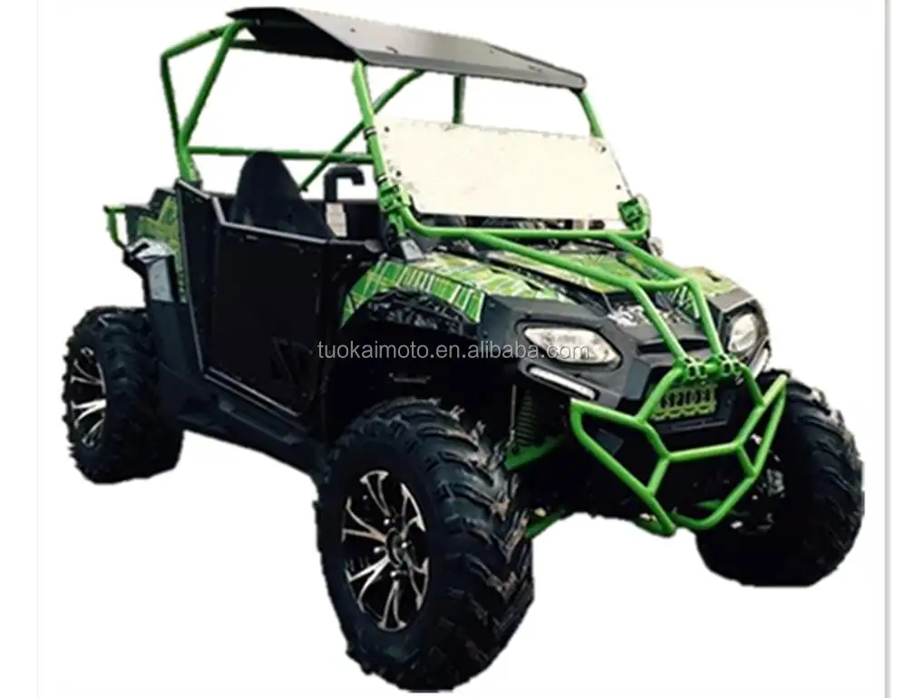 Full roll cage Bumper buggy 250cc shaft drive China 250cc utv with Detection light (TKG250-A3)