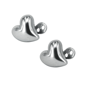 स्टेनलेस स्टील प्यार दिल संकेत शरीर गहने अद्वितीय सूक्ष्म भेड़। - Product Image 1