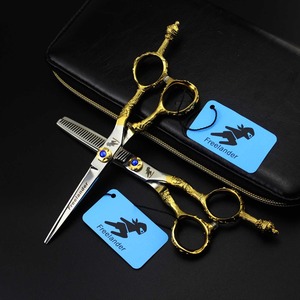 Kéo Làm Tóc Hình Vương Miện Freelander 6.0 Inch Kéo Cắt Tóc Phẳng Kéo Tỉa Thưa Kéo Làm Tóc Cao Cấp - Product Image 1