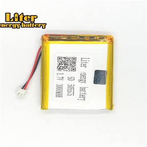 Stecker 2,5-2 P 3,7 V 505575 3000 mah Wiederaufladbare lipo batterie solar li ionen polymer lithium-batterie mit PCM - Product Image 1